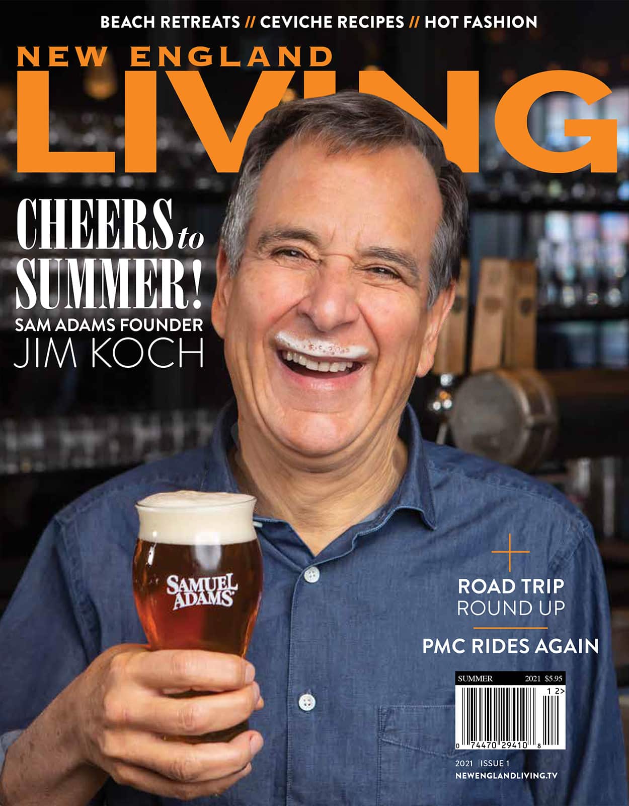 New England Living magazine, Summer 2021